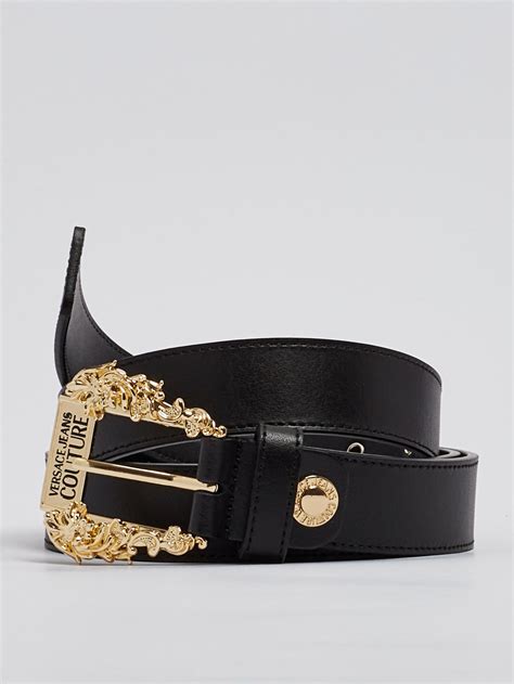 cintura versace jeans pelle|Cinture da donna di Versace Jeans Couture .